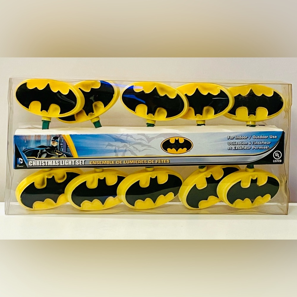 Kurt Adler 10-Light Batman Light Set